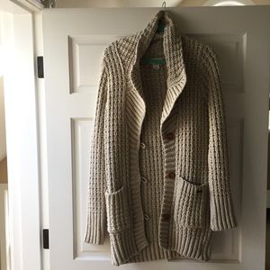 Chunky knit sweater